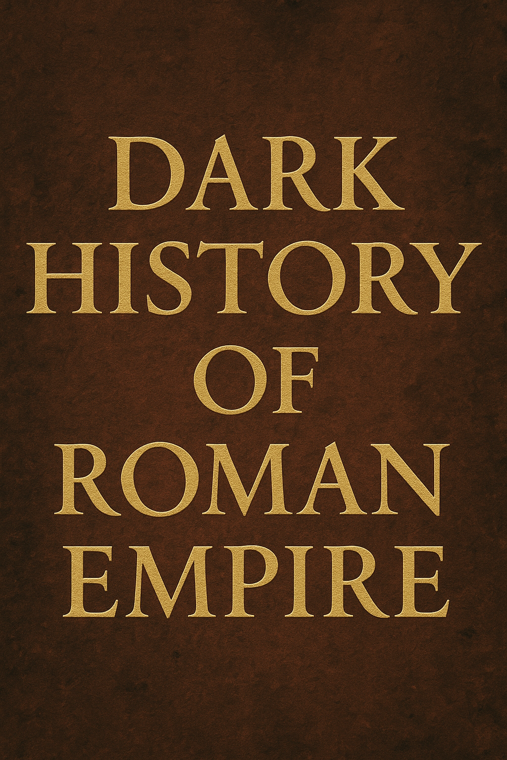 Dark History of Roman Empire